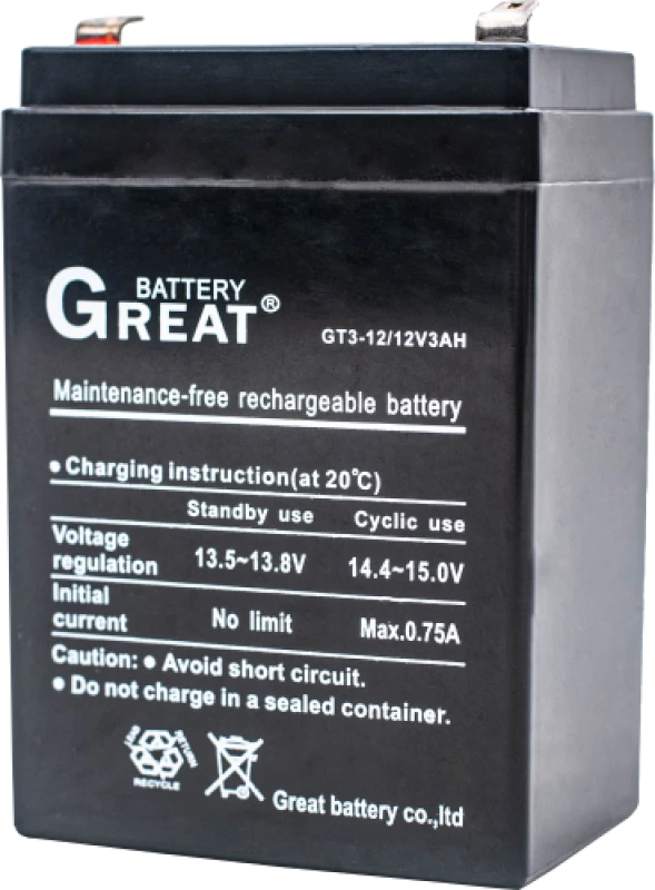 鉛酸 12V3Ah 電池